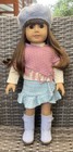 American Girl Doll Jly  13 Brown Hair   Eyes Light Skin 18    2008 Pleasant Co Box