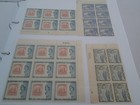 Large Collection British Colonies Qe11 Stamps Honduras Guiana Plate Blocks Mnh