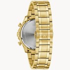 Bulova Men s Classic Quartz Chronograph Gemmed Calendar Gold Watch 43 Mm 98e113