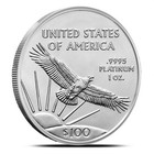 2022 1 Oz American Platinum Eagle Coin  bu 