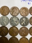 Lincoln Wheat Cent  Set 1941-1958  All  51 Different Date mints Set