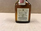Vintage Canadian Club Blended Whisky Empty Mini Bottle