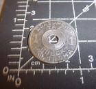 Vintage Oklahoma Consumer State Sales Tax Check Token Coin 1 Mill