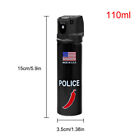 Police Pepper Spray Maximum Strength Self Defense Security Black 3 7oz