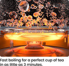 Chefman Electric Kettle  1 8l 1500w  Hot Water Boiler  Removable Lid For Easy Cl