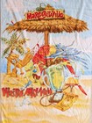 Jimmy Buffett 1998 Margaritaville Vintage Beach Towel Wastin Away Again Parrot