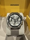 New-movado Bold Trend Element 3601024 Chronograph Silver Dial Men   s Watch
