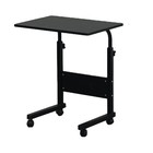 New Rolling Computer Desk Pc Laptop Table Stand Corner Home Office Table