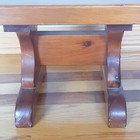 Vintage Wooden Step Stool 11 h 14 l 10w