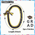 Graduation Leis 2026 Graduation Ribbon Lei Double Braided Graduation Necklace Ha