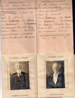 Antique Canadian Original Passport 1919 Farmer   Wife