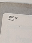 Simplicity 8383 Dress Sewing Pattern Ladies 10 Cut Vtg Tiered Ruffled Loose