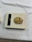 Estee Lauder Solid Perfume Compact 1994 Kitten Compact Enameled Beautiful