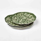 8 5    16pk Melamine Floral Salad Plates Green-treshold Designed With Studio Mcge