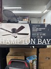 Hampton Bay Melrose 52 In  Indoor Led Hugger Bronze Dry Rated Ceiling Fan