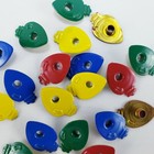 Set Of 20 Christmas Light Bulb Eyelets Lights 4 Colors Stamping Crafts Scrapbook