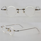 Small Round Acetate Eyeglass Frames Japanese Transparent Clear Spectacles