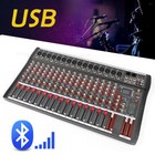 16 Channels Studio Audio Mixer Bluetooth Usb Digital Sound Mixing Console Board