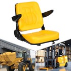 Dozer Seat Excavator Mower Seat Tractor Seat Forklift Seat W adjustable Backrest