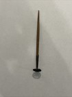 Vintage Sterling Silver And Wood  4 3 4    Hair Stick     h 