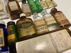 Lot Of 48 Vintage American Medication Bottles - 19th And or 20th Century