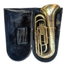 Yamaha Ybb-201  Tuba 3 Valve W Case Parts Or Repair Ships Free