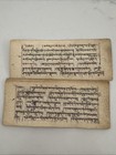 Antique Mongolian Tibetan Buddhist Handwritten Manuscript