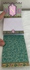 Punch Studio Pocket Notepad Magnetic Flap Closure 3 X 4 Jeweled With Initial    s   