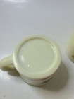 Vintage Pair  2  Early American Old Spice Shaving Mugs Thick Glass Made In Usa
