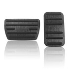 Anti-slip Pad Accelerator Gas Brake Foot Pedal Cover Compatible For Honda Black