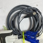 Lot 4 Iogear Gcs632u 2-port Usb Vga Kvm Switch Box W  Built-in Cables   Audio
