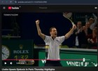 Lacoste Tennis Polo Bundle  2  L Llodra 2009 Atp Paris Masters Final Vs Djokovic