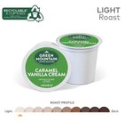 Green Mountain Caramel Vanilla Cream Coffee  Light Roast  96 K-cup  Freeshipping