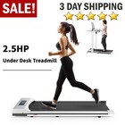     2-in-1 Under Desk Walking Pad electric Portable Walking Treadmill Machine     