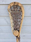 Vintage Wooden Old Lacrosse Stick  Pro Select 80 With Ball   46  X 7 