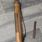 48  Bamboo Didgeridoo Guiro Scraper Hand Carved Tribal Wind Instrument W  Stick