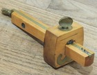 1872 Stanley No  76 Boxwood brass Mortise Gauge-antique Tool-marking
