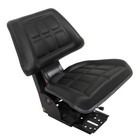 Black Universal Tractor Suspension Seat For Massey Ferguson 135 150 165 175 180