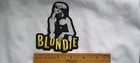 Blondie Stencil Logo 4 25 X 3 5 Inch Iron On Patch
