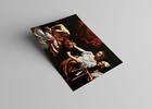 Judith Beheading Holofernes - Caravaggio 1599 Dark Baroque Masterpiece Art Print