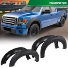  4pcs  Fit For 2009-2014 Ford F150 Pocket-riveted Styleside Wheel Fender Flares