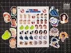 The Real Ghostbusters Stickers   Hero   Villain Set   High-quality Vinyl Decals