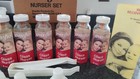 Vintage 1979 Evenflo Disposable Feeding Complete Glass Nurser Set New In Box