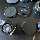 Lot Vintage Camera Lens Filters Cover Caps Parts