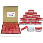 50 Jars 3 Gram 3ml Acrylic Plastic Jar Sample Containers Bpa Free