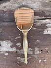 Vintage Victorian Gold-toned Floral Motif Vanity Hand Held Mirror