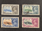 Hong Kong 1935 Silver Jubilee 1910-1935 25years  Scott  147-150 Beautiful Stamps