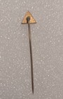 Sandoz Pharmaceutical Small Vtg Triangle Stick Pin Badge Lsd Albert Hofmann  2