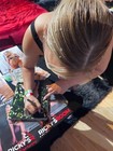Anna Claire Clouds Sexy Adult Model Autographed Signed 8x10 Photo Coa Proof 62