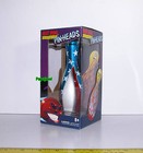 Patriotic American Flag 7 1 2  Miniature Decorated Bowling Pin Man Cave Art 